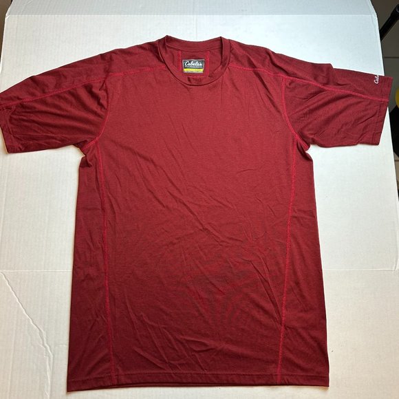 Cabela's Other - Cabela's Men's Short Sleeve Shirt Size Large Tall in Red